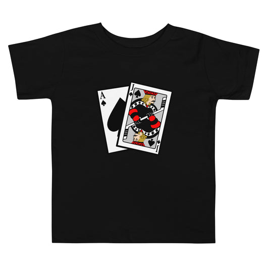Performance | Toddler T-Shirt | Blackjack’s Roller Hockey | Royal Spade Crest Logo