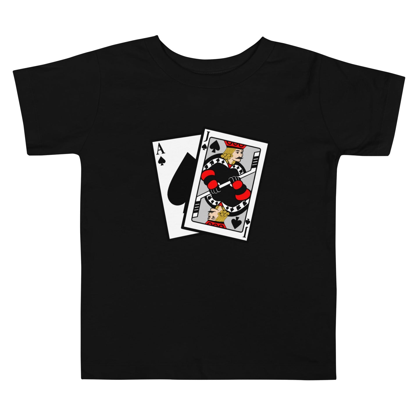 Performance | Toddler T-Shirt | Blackjack’s Roller Hockey | Royal Spade Crest Logo