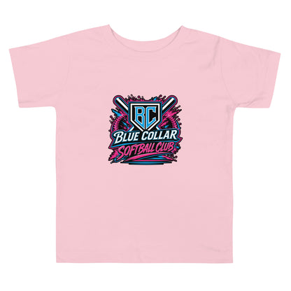 Performance | Toddler T-Shirt | Blue Collar Softball 2034 | Athletics Logo