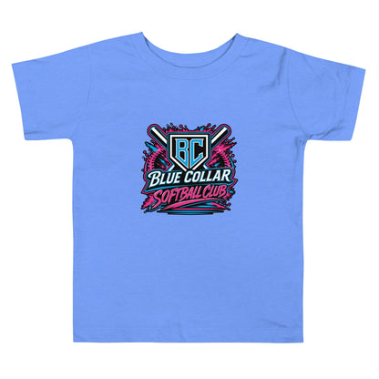 Performance | Toddler T-Shirt | Blue Collar Softball 2034 | Athletics Logo