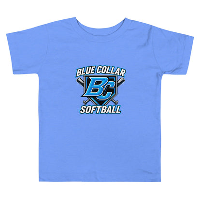 Performance | Toddler T-Shirt | Blue Collar Softball 2034 | Shield Logo
