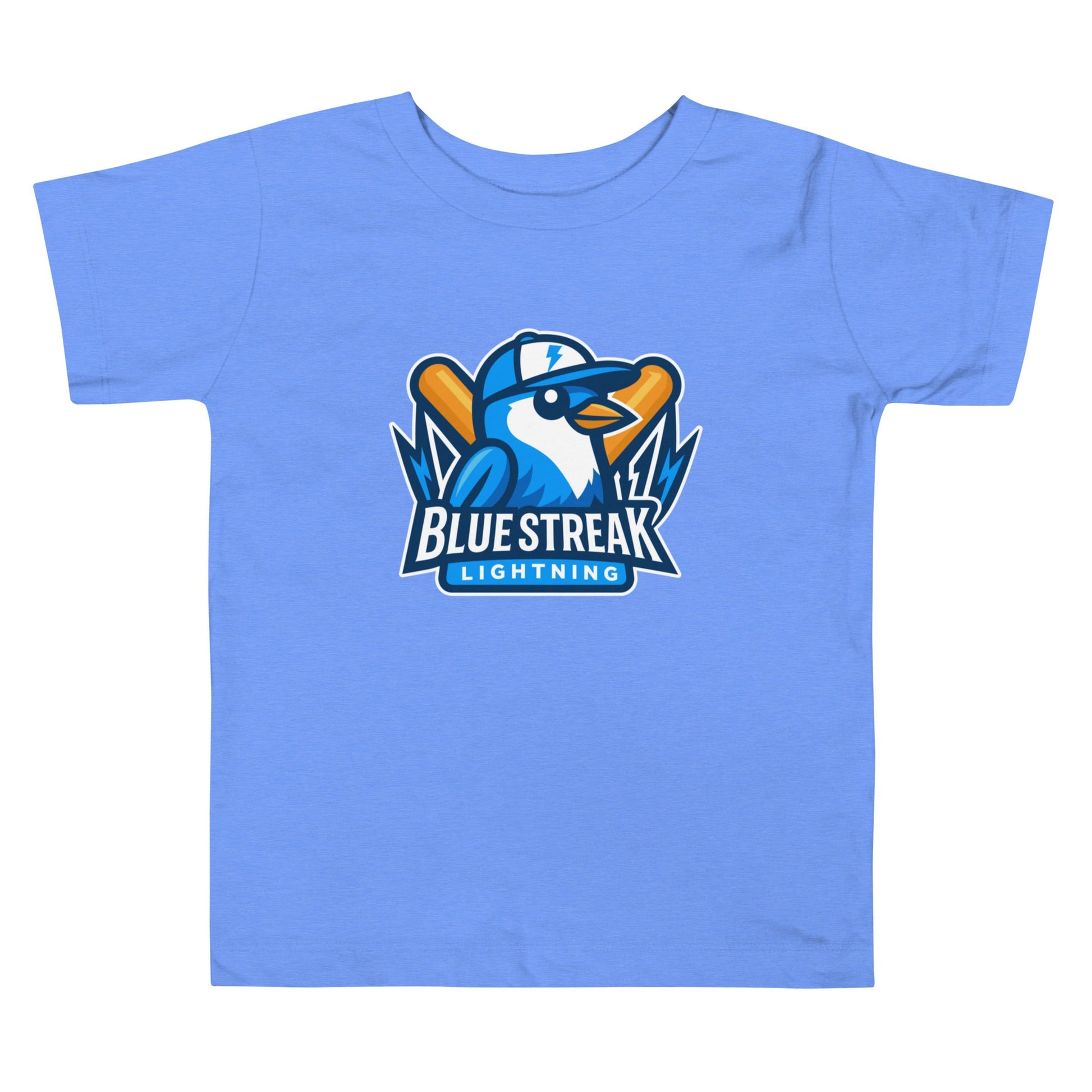 Performance | Toddler T-Shirt | Blue Streak Lightning | Mascot Logo