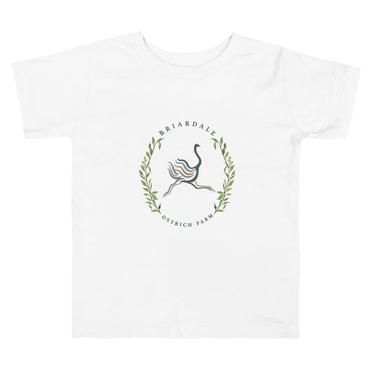 Performance | Toddler T-Shirt | Briardale Ostrich Farm | Crest Logo