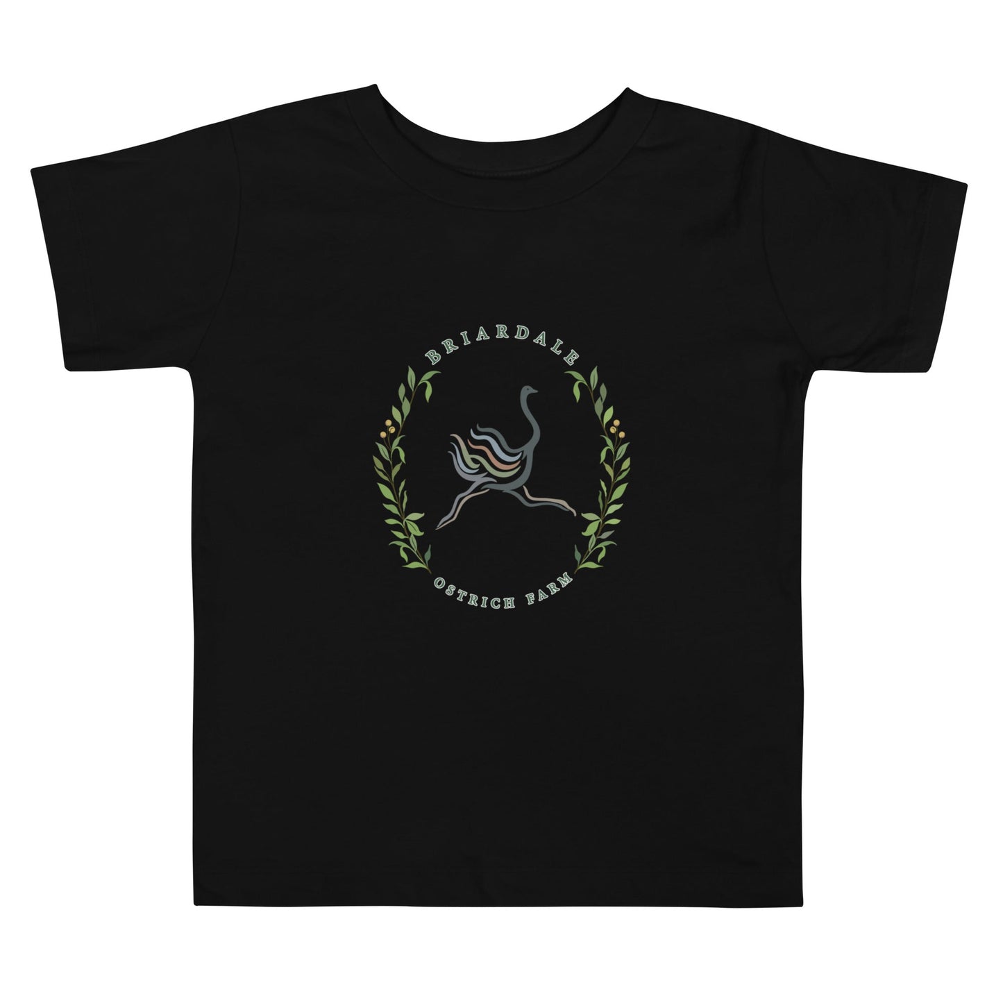 Performance | Toddler T-Shirt | Briardale Ostrich Farm | Crest Logo