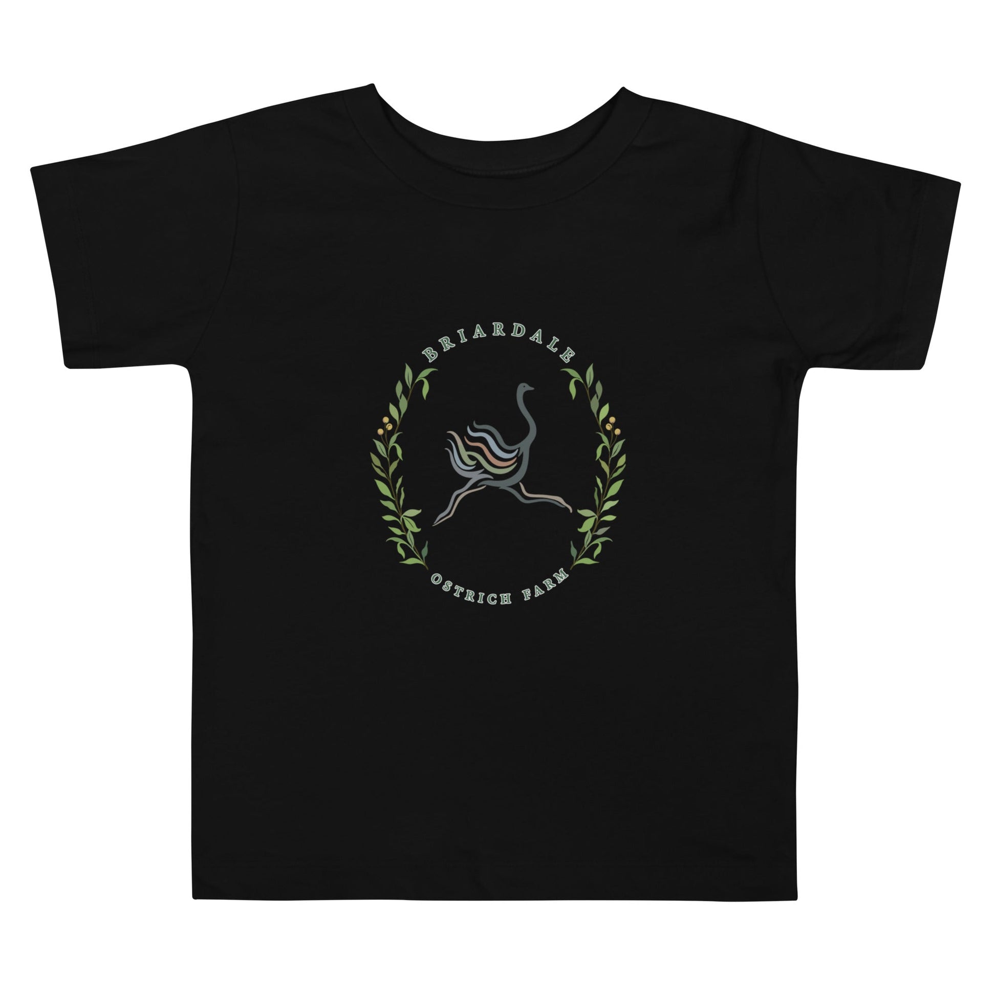 Performance | Toddler T-Shirt | Briardale Ostrich Farm | Crest Logo