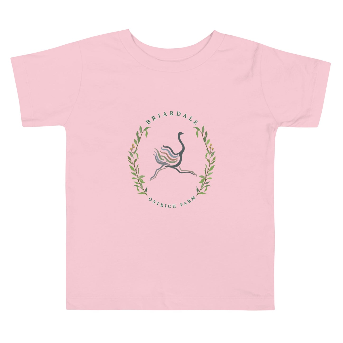 Performance | Toddler T-Shirt | Briardale Ostrich Farm | Crest Logo
