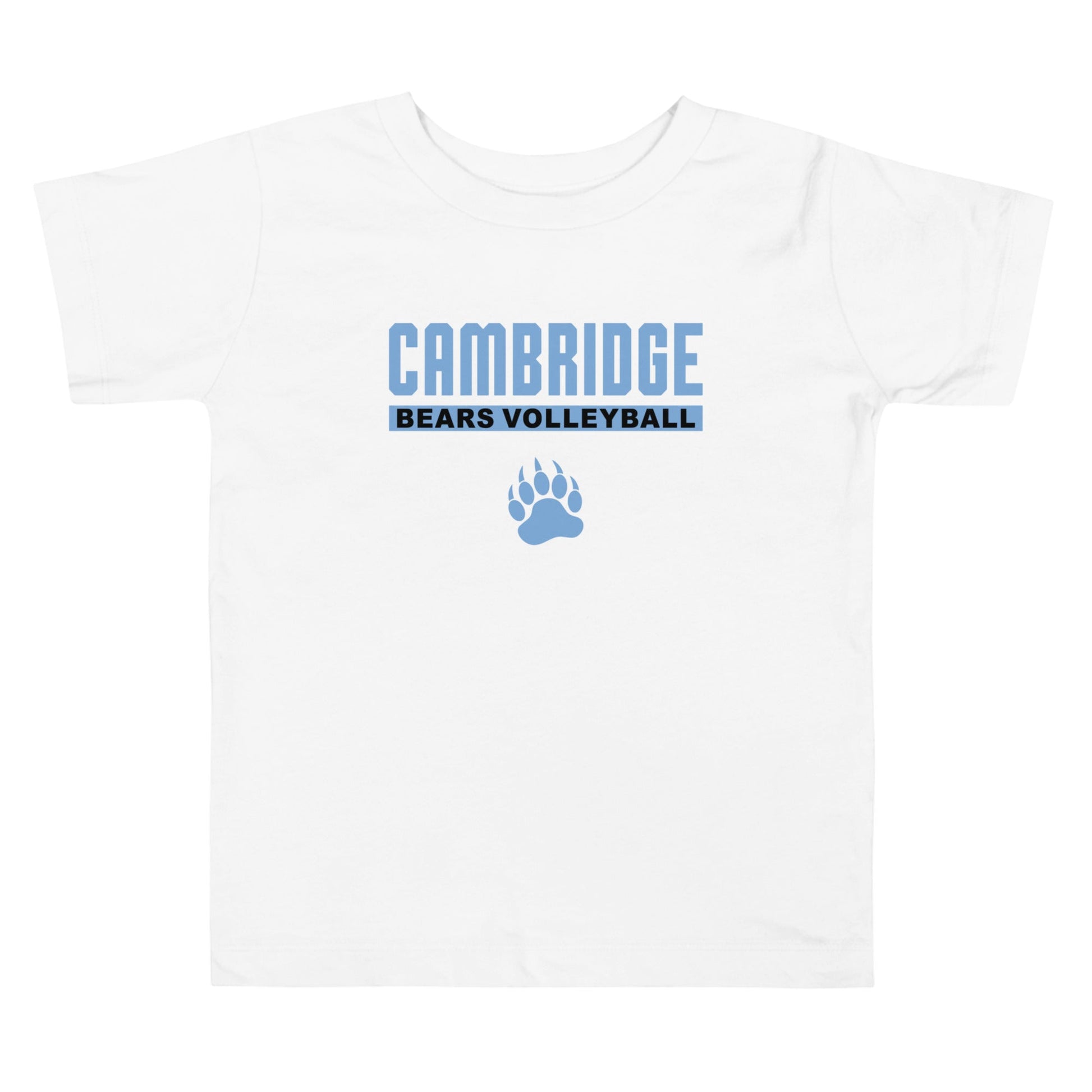 Performance | Toddler T-Shirt | Cambridge Volleyball | Script Paw Logo