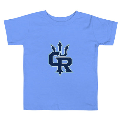 Performance | Toddler T-Shirt | Cape Riptides Baseball | Emblem Logo