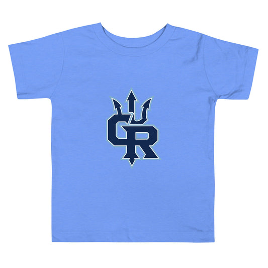 Performance | Toddler T-Shirt | Cape Riptides Baseball | Emblem Logo