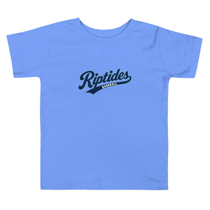 Performance | Toddler T-Shirt | Cape Riptides Baseball | Modern Script Logo