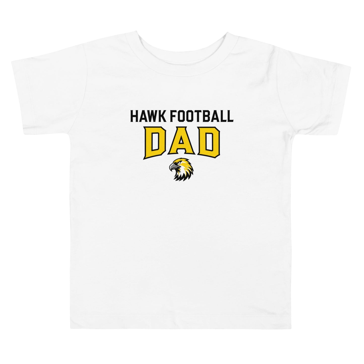 Performance | Toddler T-Shirt | Cardinal Ohara Hawks | Football Dad Logo