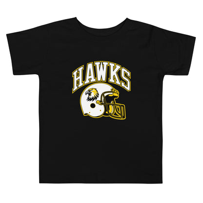 Performance | Toddler T-Shirt | Cardinal Ohara Hawks | Football Helmet Logo