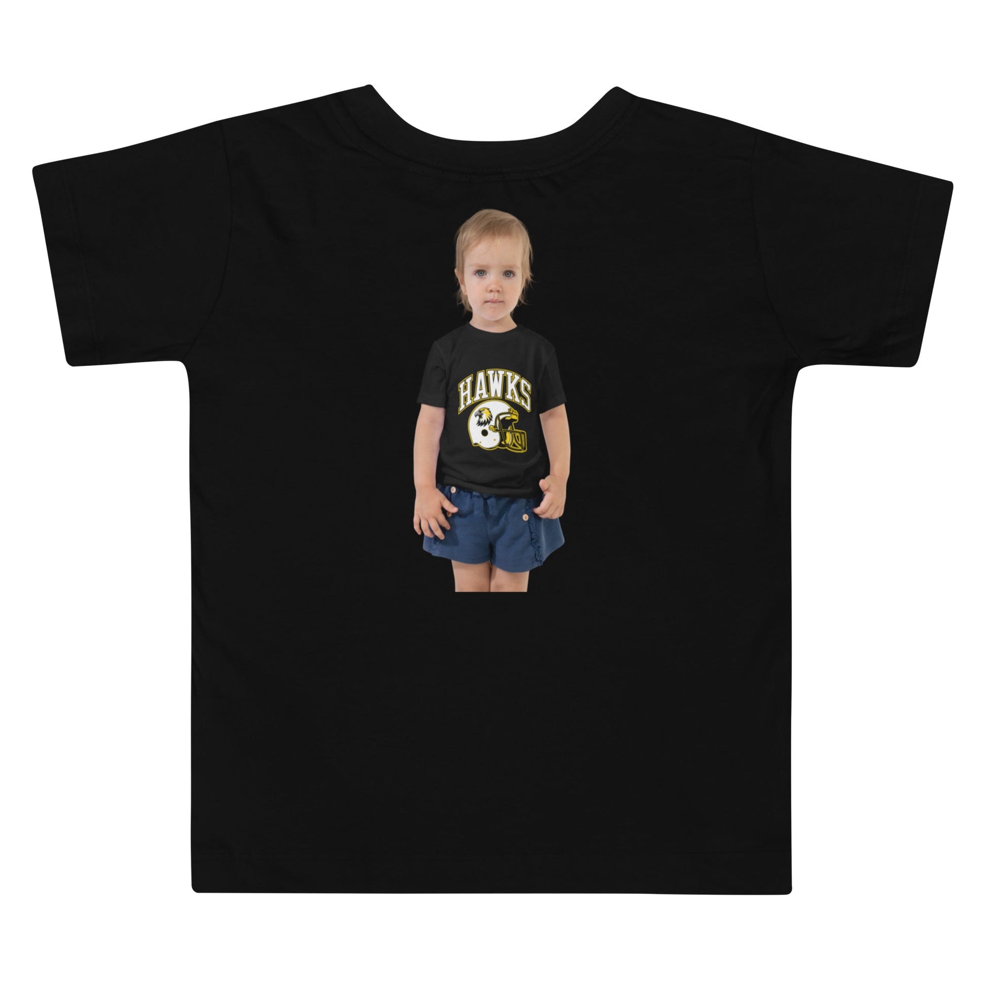 Performance | Toddler T-Shirt | Cardinal Ohara Hawks | Football Helmet Logo