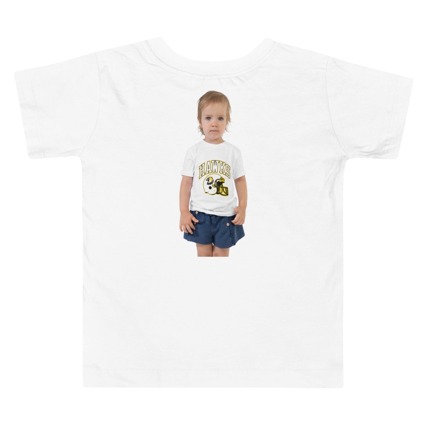 Performance | Toddler T-Shirt | Cardinal Ohara Hawks | Football Helmet Logo