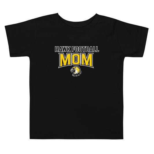 Performance | Toddler T-Shirt | Cardinal Ohara Hawks | Football Mom Logo