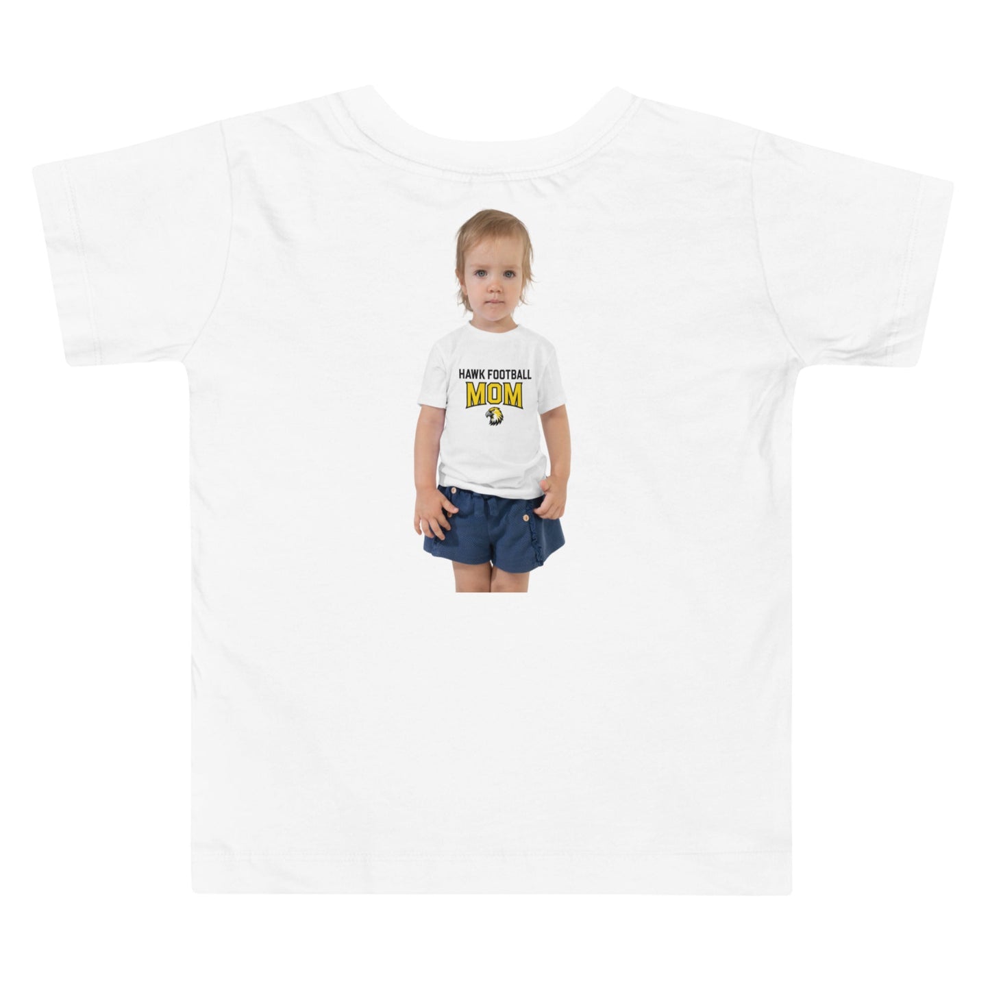 Performance | Toddler T-Shirt | Cardinal Ohara Hawks | Football Mom Logo