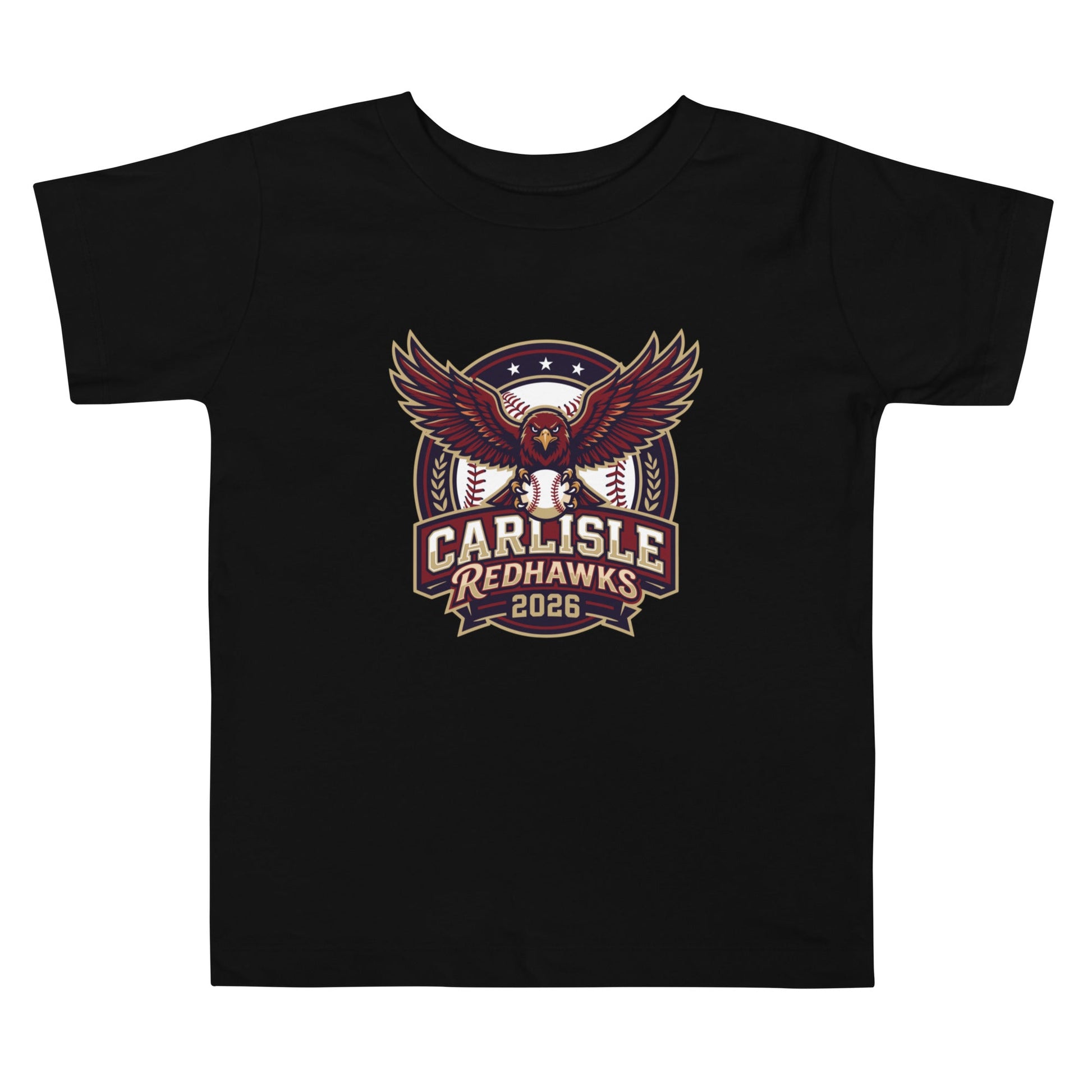 Performance | Toddler T-Shirt | Carlisle Redhawks | Emblem Logo