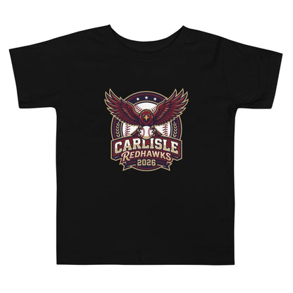 Performance | Toddler T-Shirt | Carlisle Redhawks | Emblem Logo