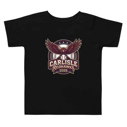 Performance | Toddler T-Shirt | Carlisle Redhawks | Emblem Logo