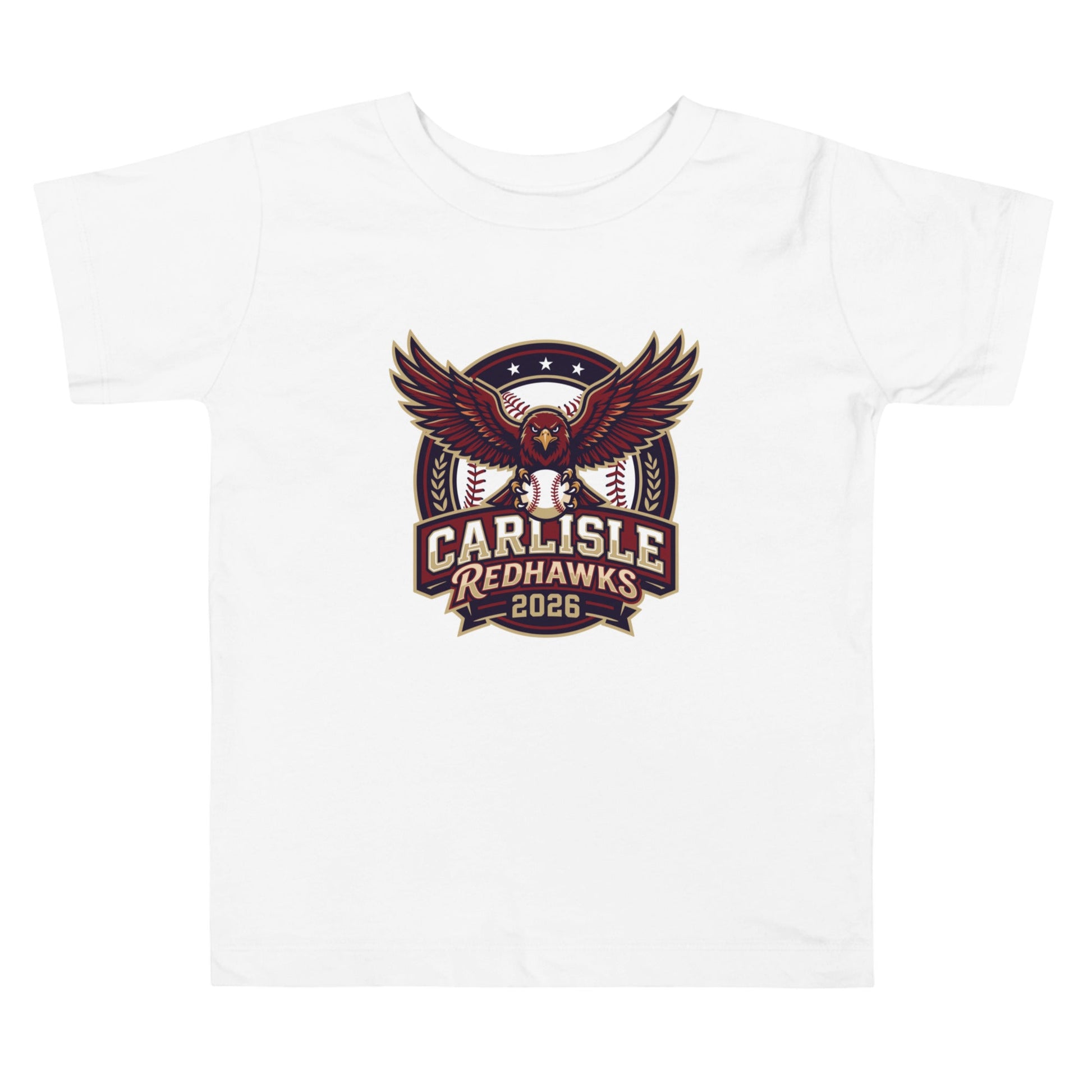 Performance | Toddler T-Shirt | Carlisle Redhawks | Emblem Logo