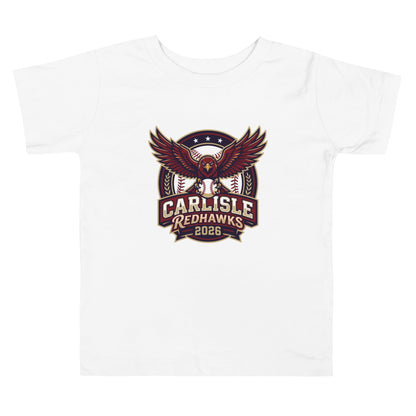 Performance | Toddler T-Shirt | Carlisle Redhawks | Emblem Logo