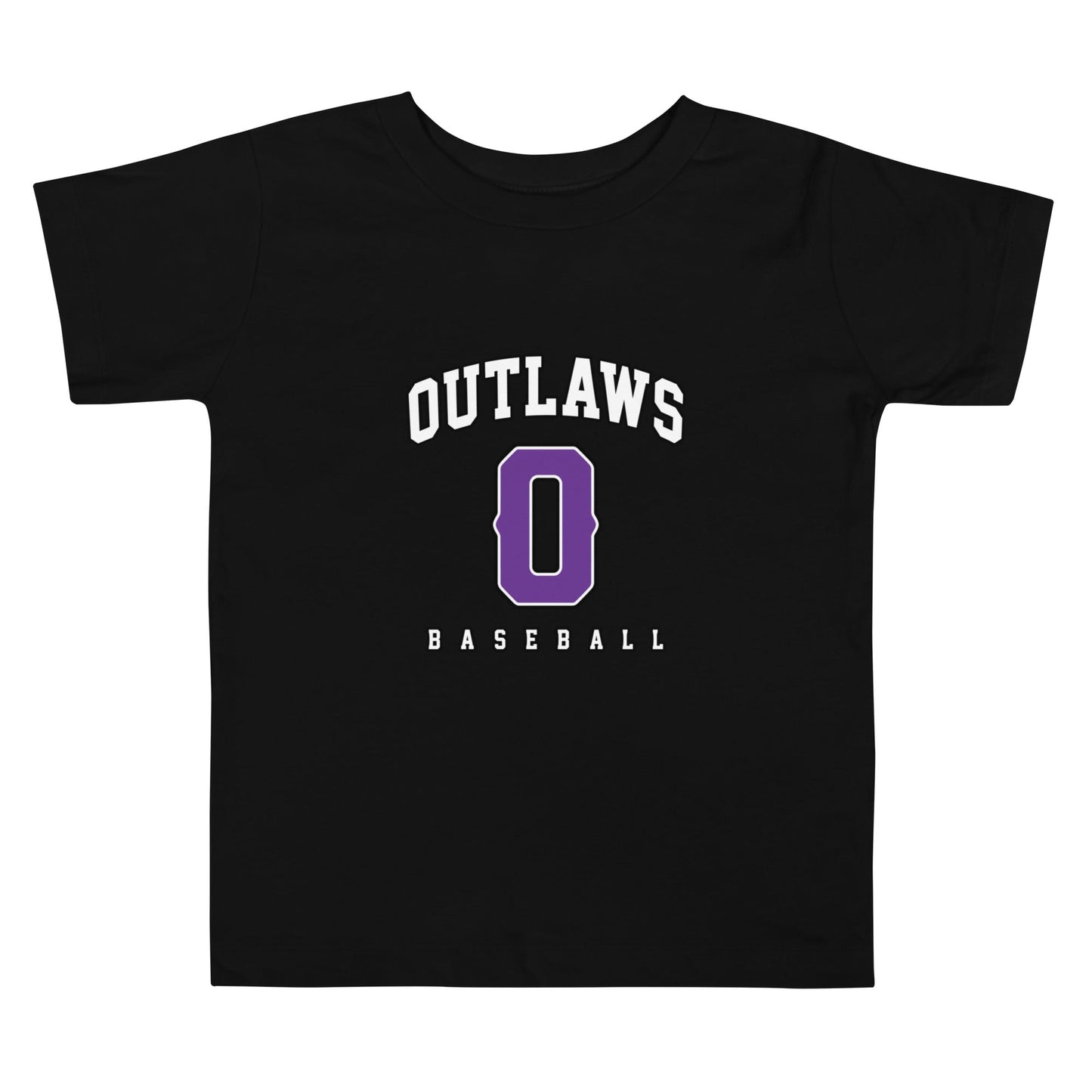 Performance | Toddler T-Shirt | Carolina Outlaws Baseball | Atheltics Logo