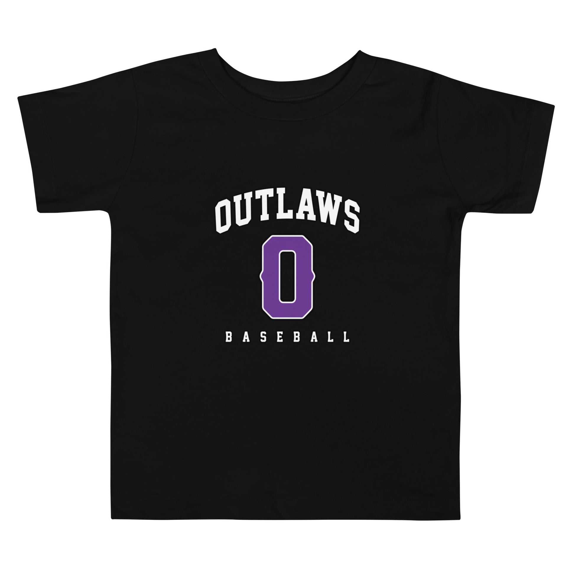 Performance | Toddler T-Shirt | Carolina Outlaws Baseball | Atheltics Logo