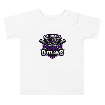 Performance | Toddler T-Shirt | Carolina Outlaws Baseball | Shield Logo