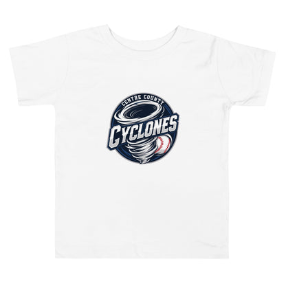 Performance | Toddler T-Shirt | Centre County Cyclones | Badge Logo