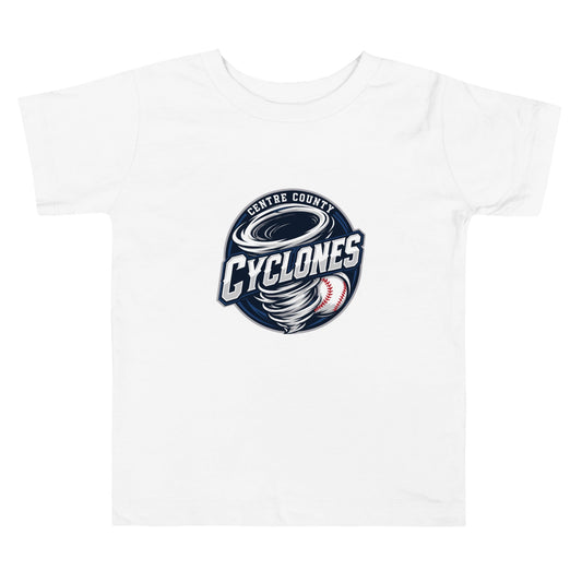 Performance | Toddler T-Shirt | Centre County Cyclones | Badge Logo