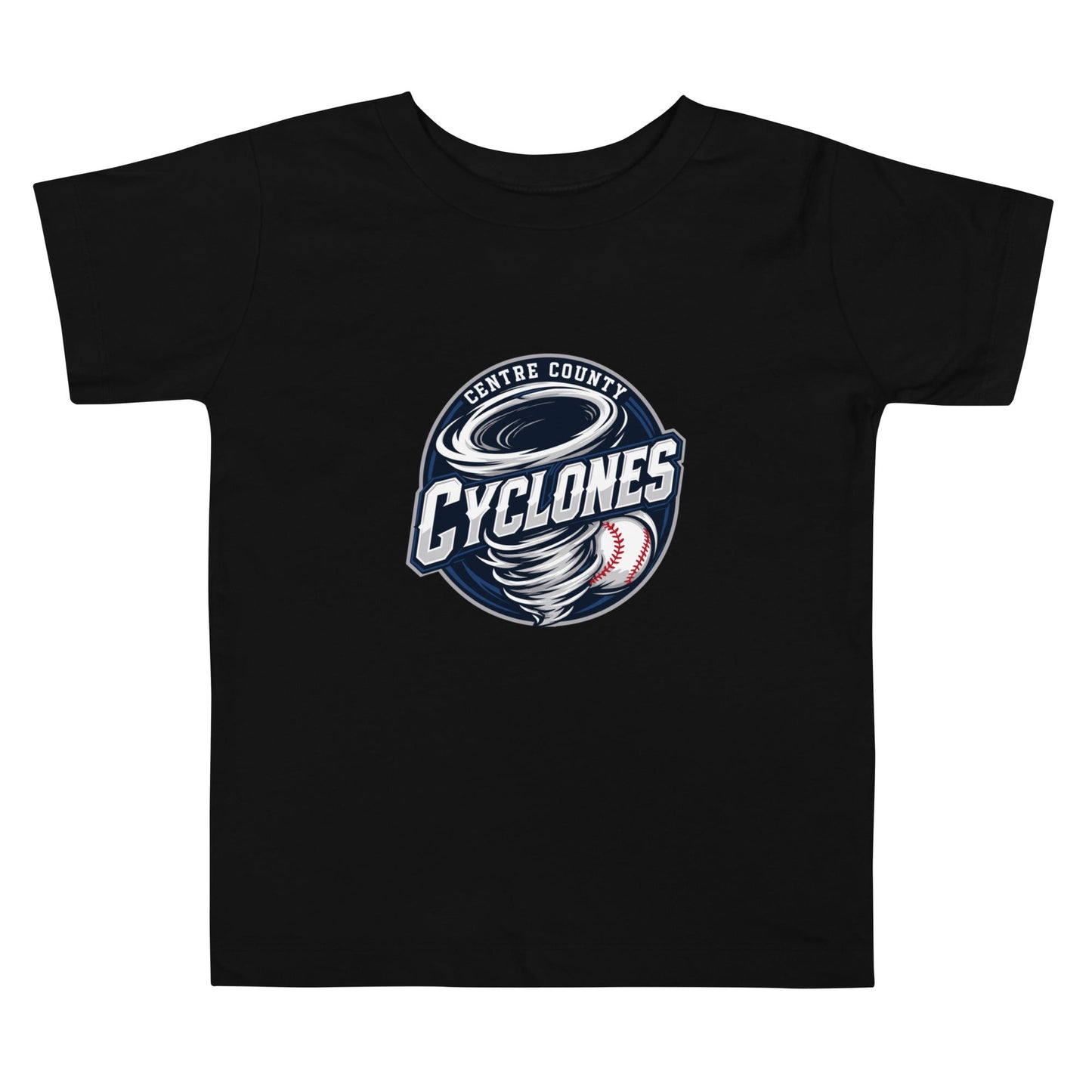 Performance | Toddler T-Shirt | Centre County Cyclones | Badge Logo