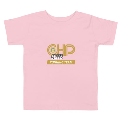 Performance | Toddler T-Shirt | CHP Elite Running Team | Runner Crest Logo