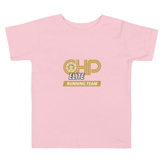 Performance | Toddler T-Shirt | CHP Elite Running Team | Runner Crest Logo