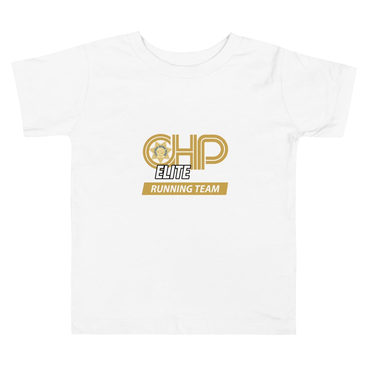 Performance | Toddler T-Shirt | CHP Elite Running Team | Runner Crest Logo