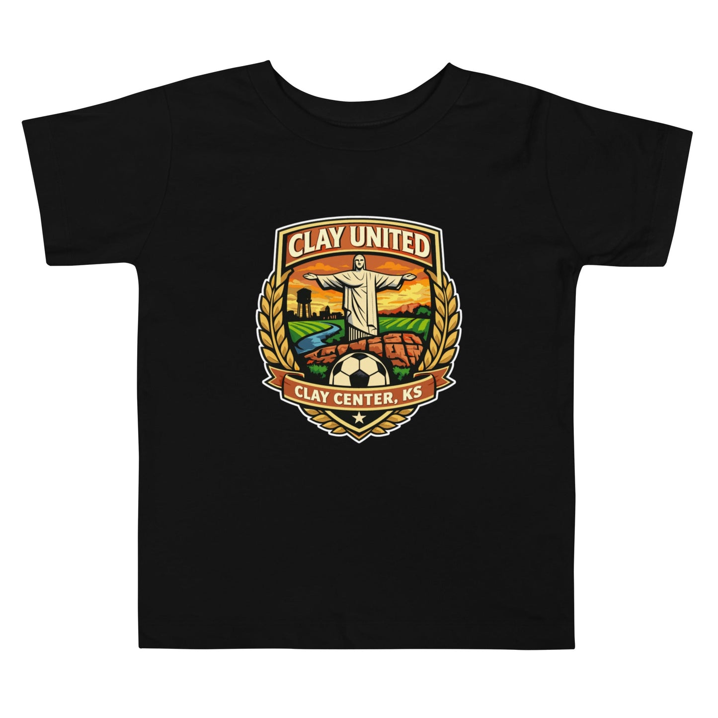 Performance | Toddler T-Shirt | Clay United | Crest Logo