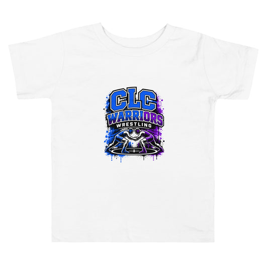 Performance | Toddler T-Shirt | Clear Lake - Clayton Wrestling | Emblem Logo
