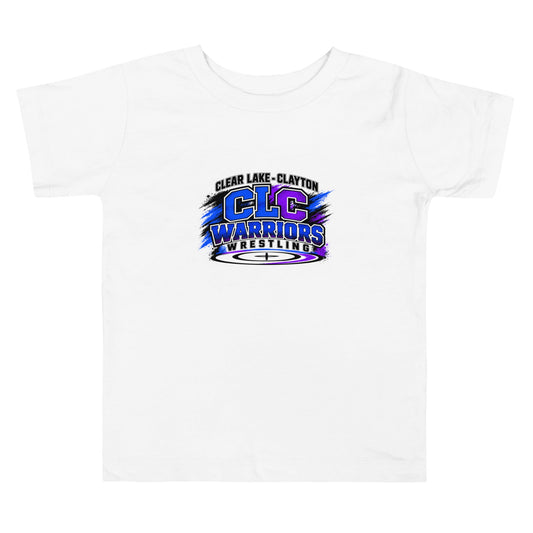 Performance | Toddler T-Shirt | Clear Lake - Clayton Wrestling | Vanguard Logo