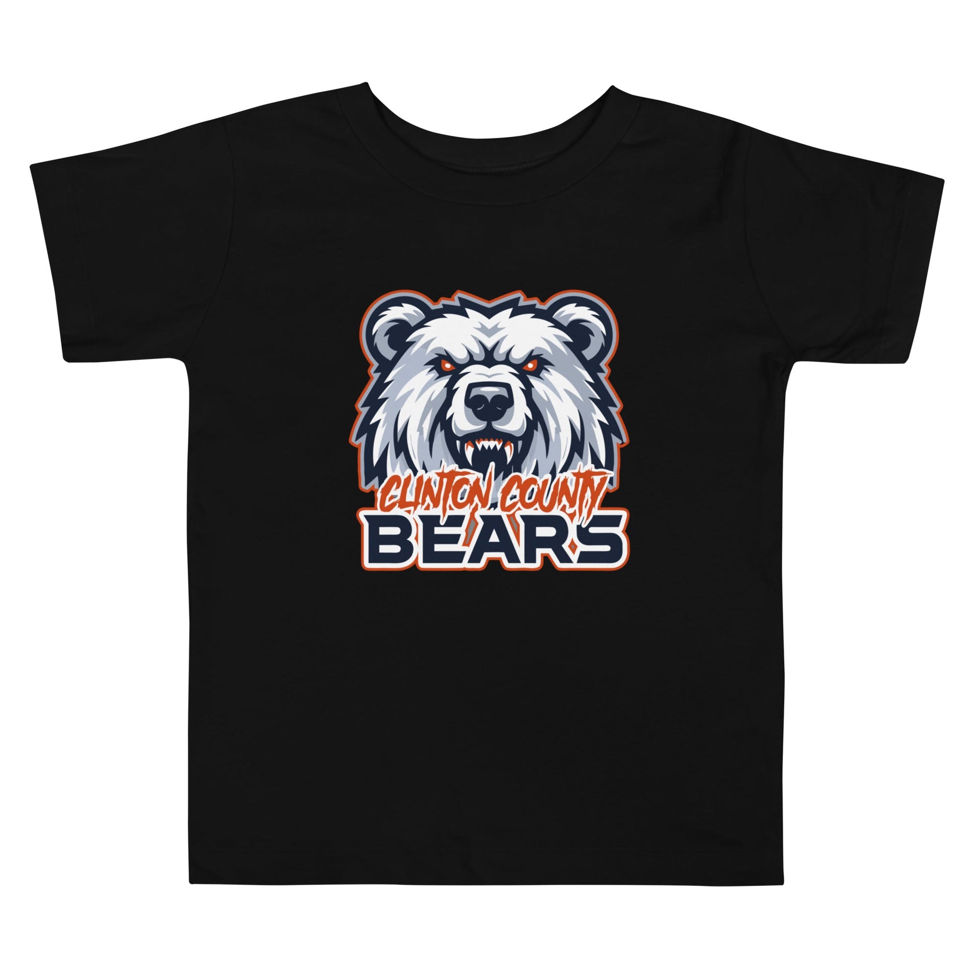 Performance | Toddler T-Shirt | CLINTON COUNTY BEARS | Bears Mascot Logo