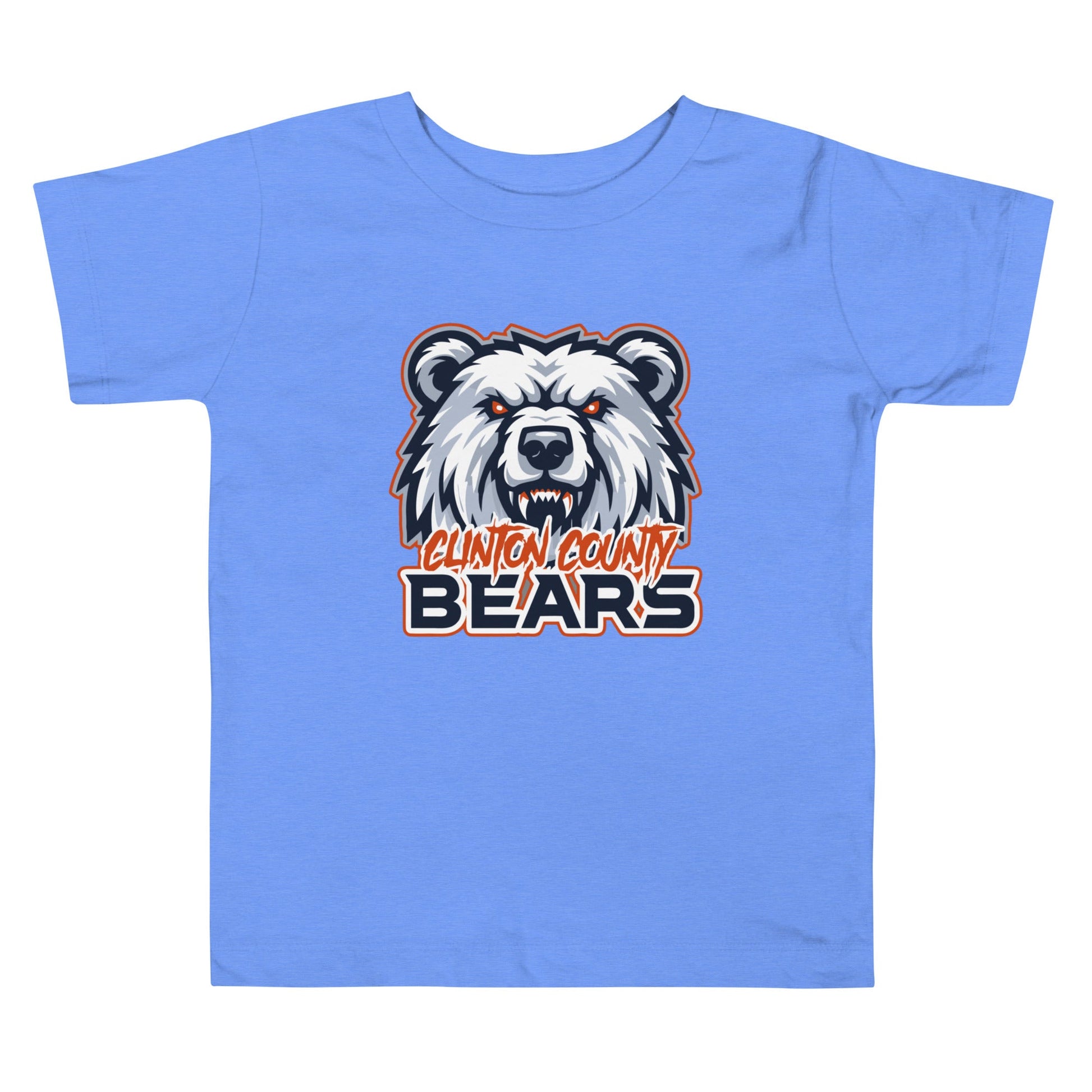 Performance | Toddler T-Shirt | CLINTON COUNTY BEARS | Bears Mascot Logo