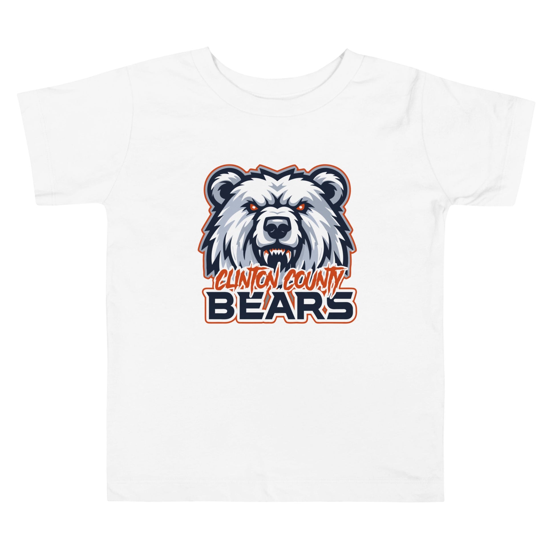 Performance | Toddler T-Shirt | CLINTON COUNTY BEARS | Bears Mascot Logo