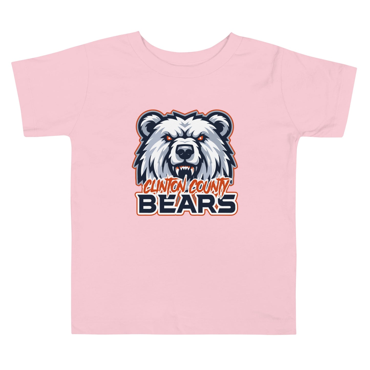 Performance | Toddler T-Shirt | CLINTON COUNTY BEARS | Bears Mascot Logo