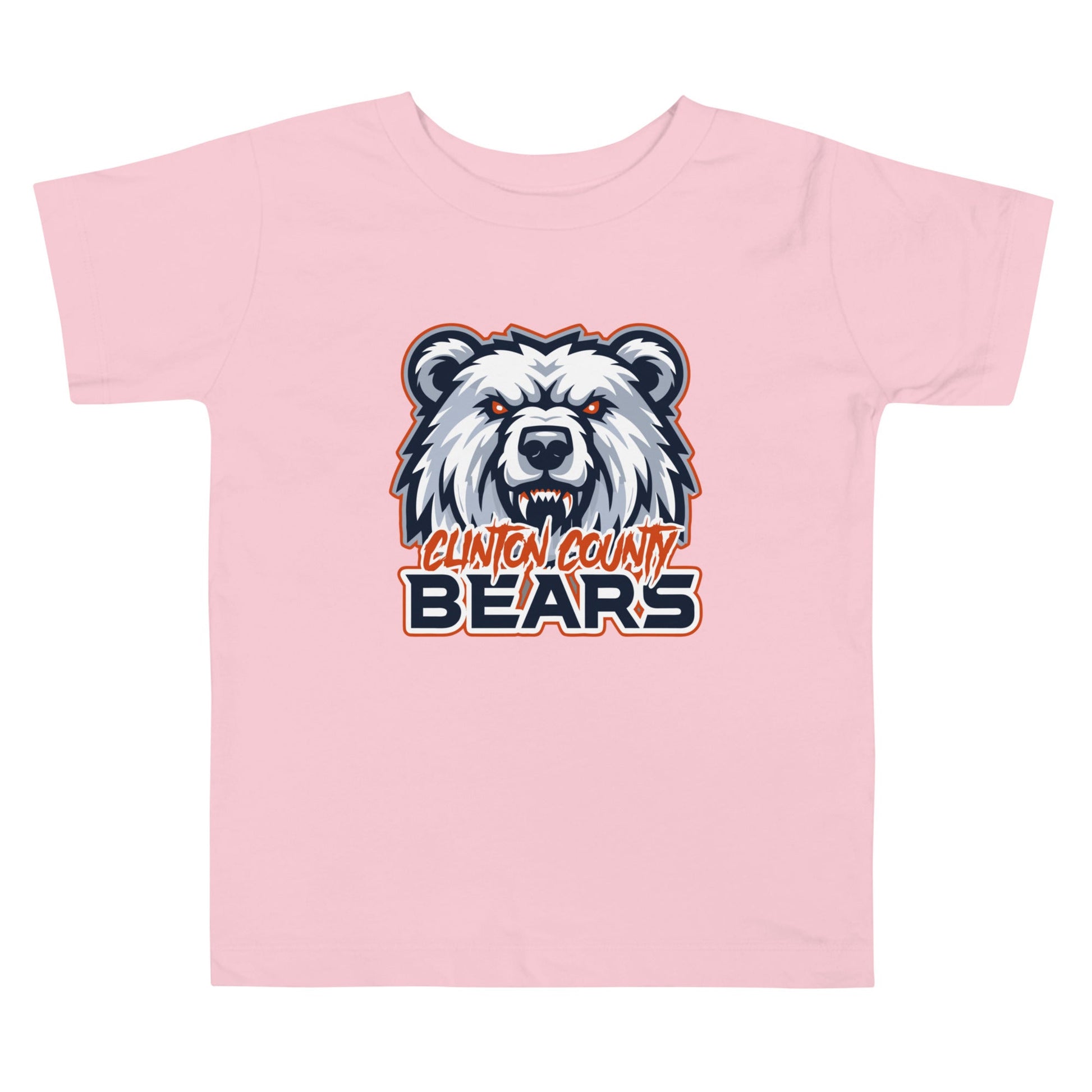 Performance | Toddler T-Shirt | CLINTON COUNTY BEARS | Bears Mascot Logo