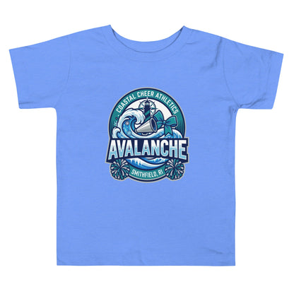 Performance | Toddler T-Shirt | Coastal Cheer Athletics Avalanche