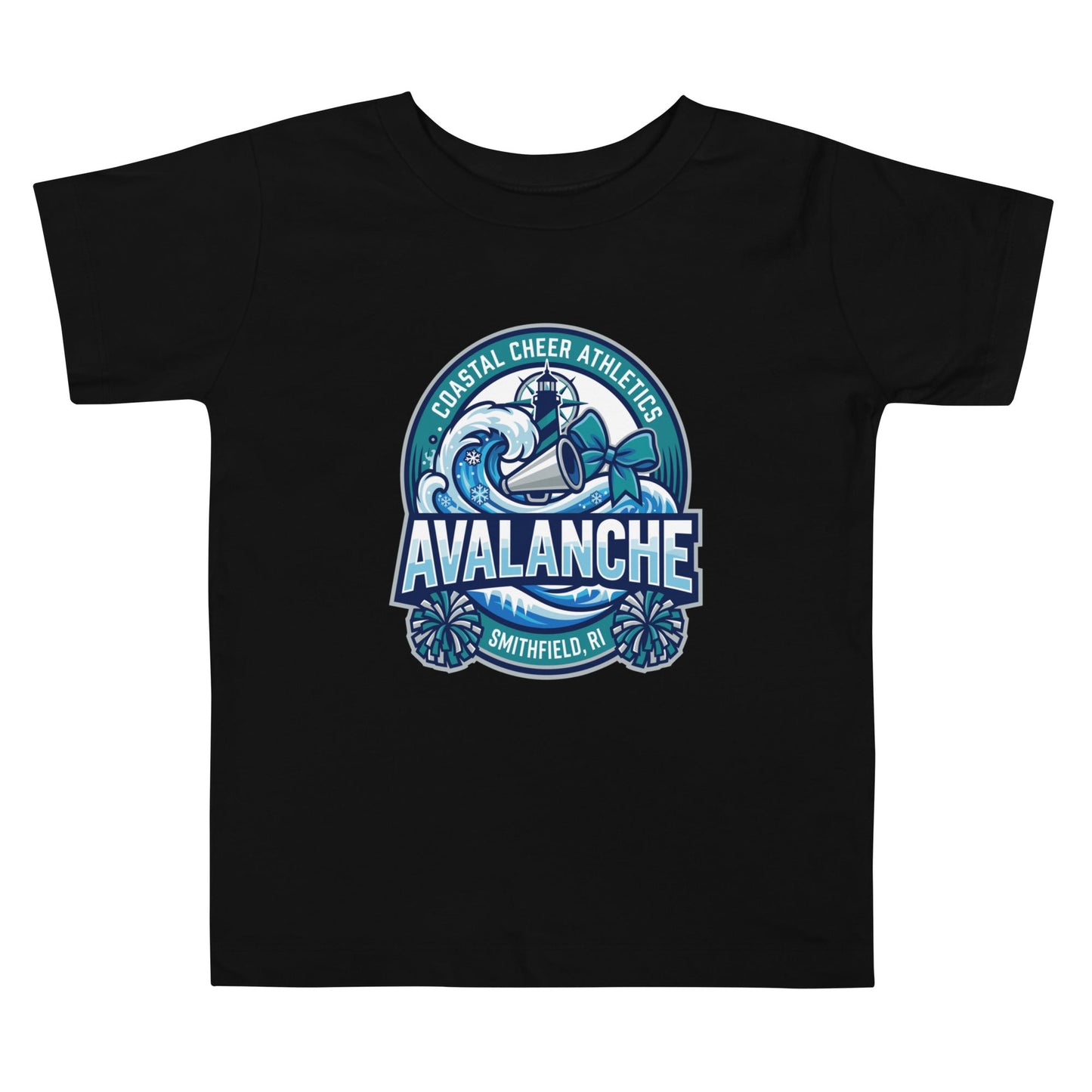 Performance | Toddler T-Shirt | Coastal Cheer Athletics Avalanche