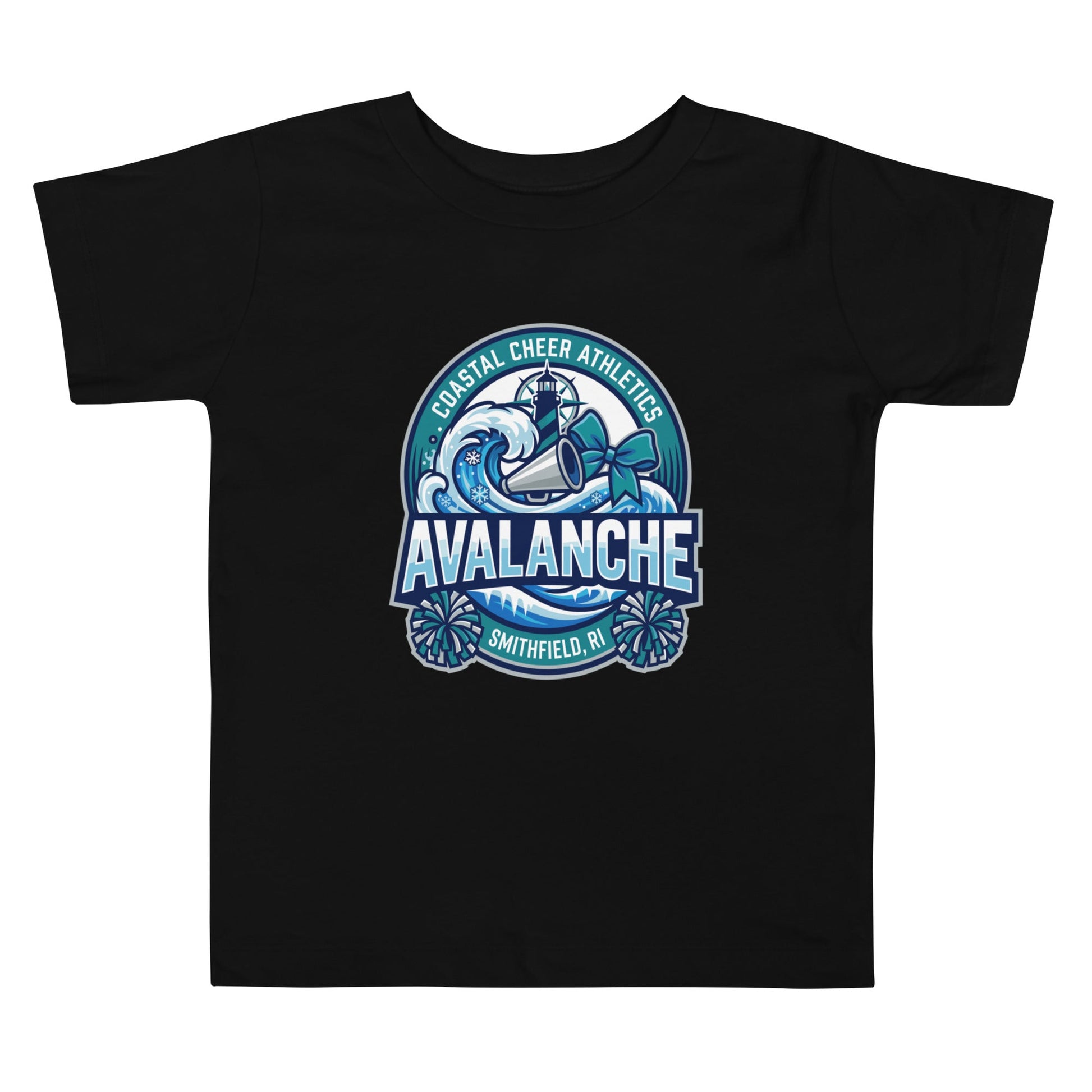 Performance | Toddler T-Shirt | Coastal Cheer Athletics Avalanche