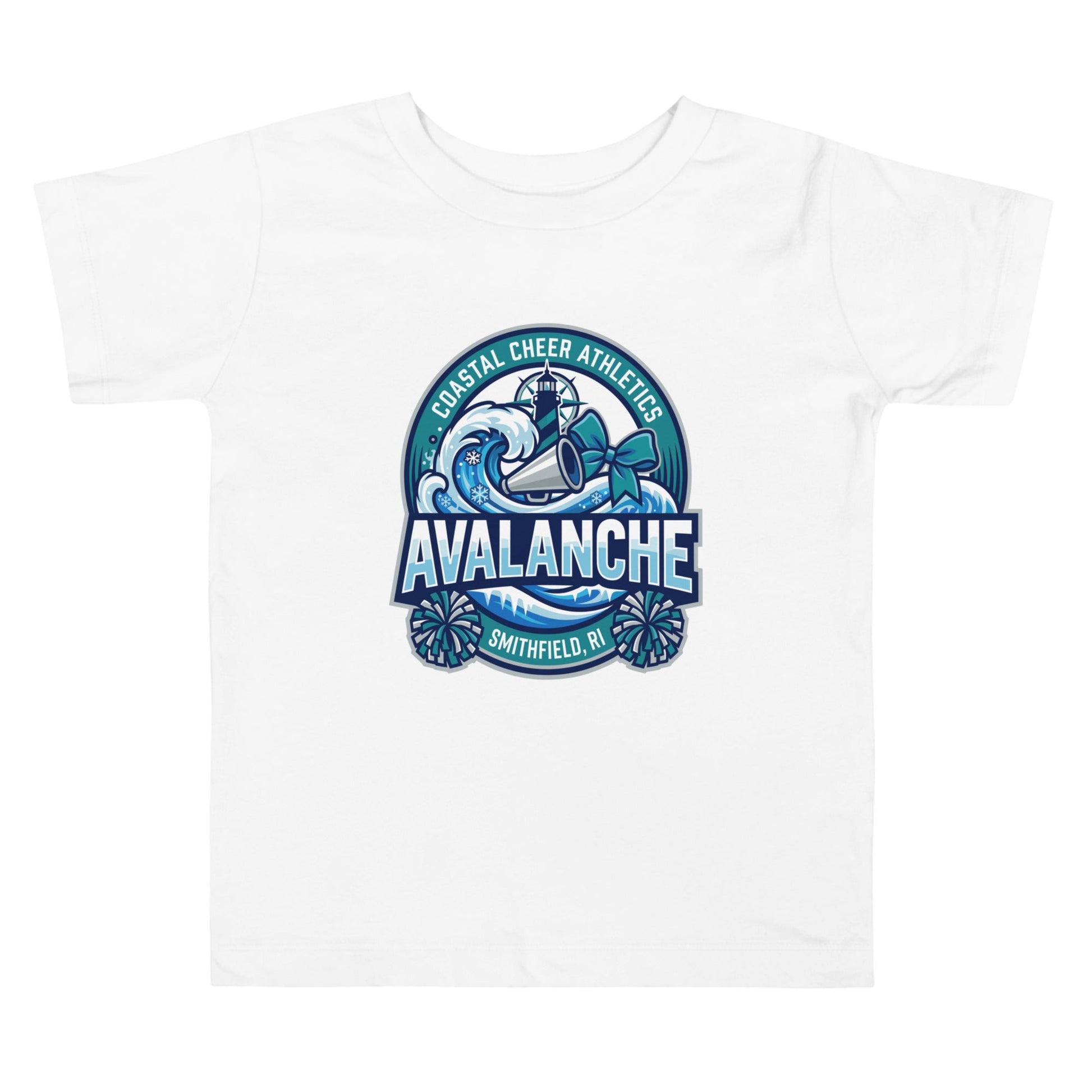 Performance | Toddler T-Shirt | Coastal Cheer Athletics Avalanche