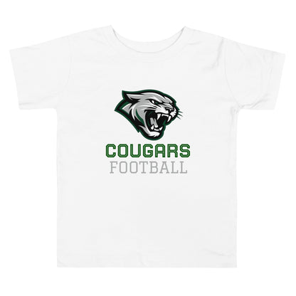 Performance | Toddler T-Shirt | Colts Neck Cougars | Youth Tackle Football (AYF) | Strike Mascot Logo