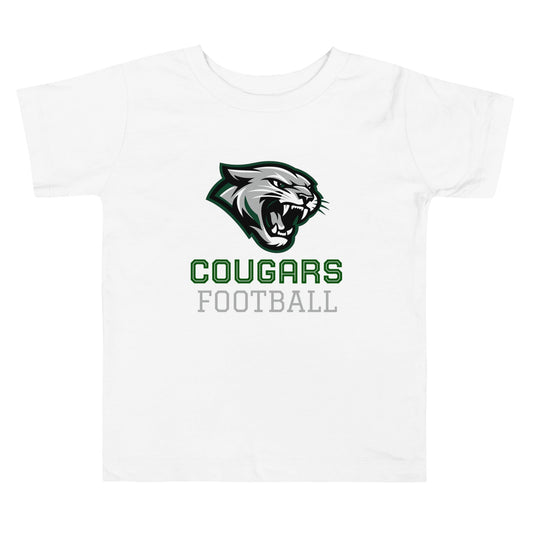Performance | Toddler T-Shirt | Colts Neck Cougars | Youth Tackle Football (AYF) | Strike Mascot Logo