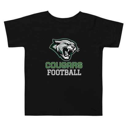 Performance | Toddler T-Shirt | Colts Neck Cougars | Youth Tackle Football (AYF) | Strike Mascot Logo