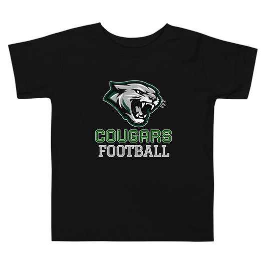 Performance | Toddler T-Shirt | Colts Neck Cougars | Youth Tackle Football (AYF) | Strike Mascot Logo